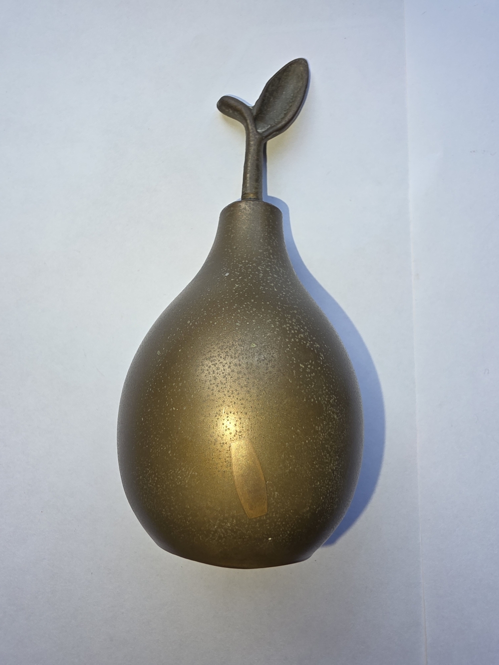 Vintage Brass Pear Bell Home Accent Decor Decoration Shelf Display Bells Brass